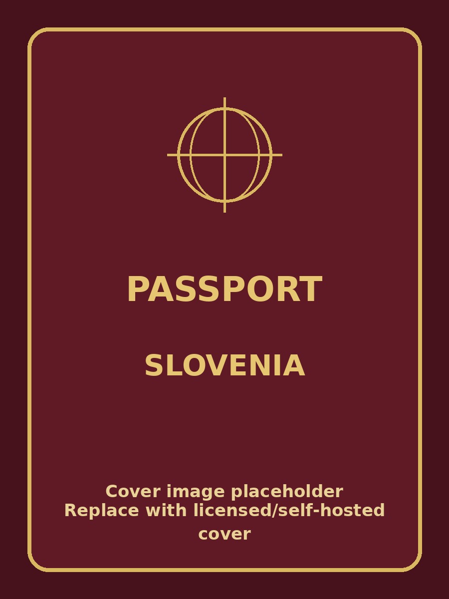 Slovenia Passport cover